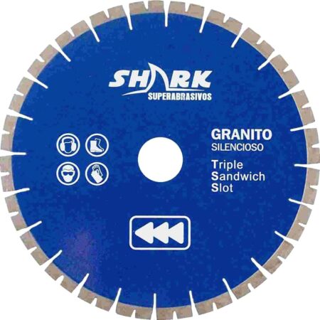 Serra Diamantada 350 mm Silenciosa Shark Tss