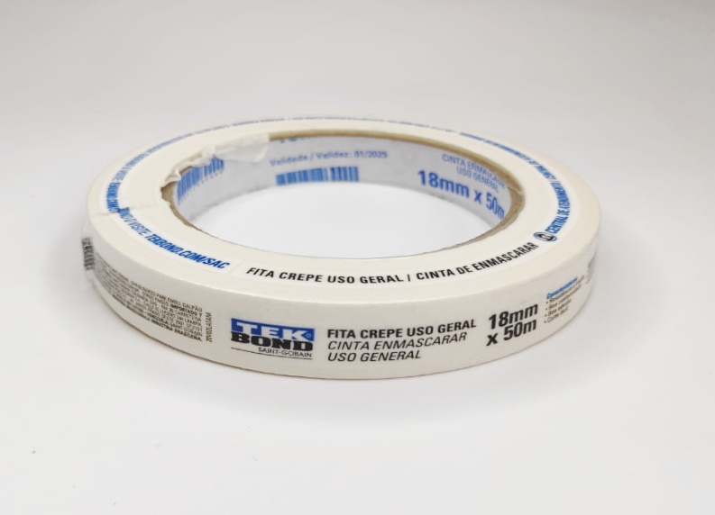 Fita Crepe Tekbond 18 mm