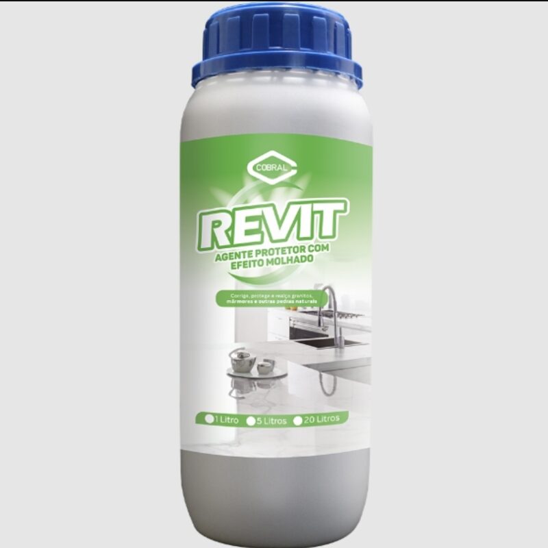 Revit Cobral 1L Preto/Incolor